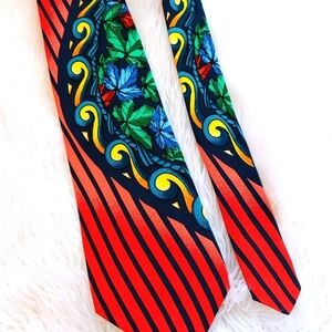 Vintage Rush Limbaugh No Boundaries Collection Tie 60+ Extra Long
